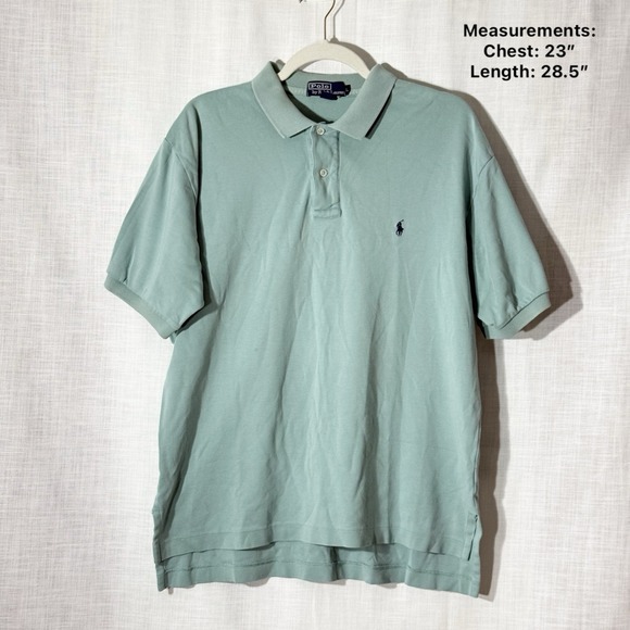 Polo Ralph Lauren Other - Polo Ralph Lauren Men's Polo Shirt L Seafoam Green Classic Fit Cotton Pony Logo